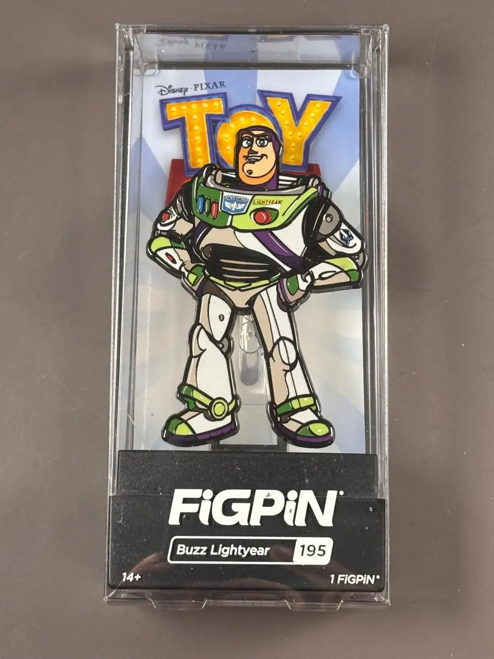 Buzz Lightyear FiGPiN #195 Disney Toy Story 4 Enamel Collector Pin New